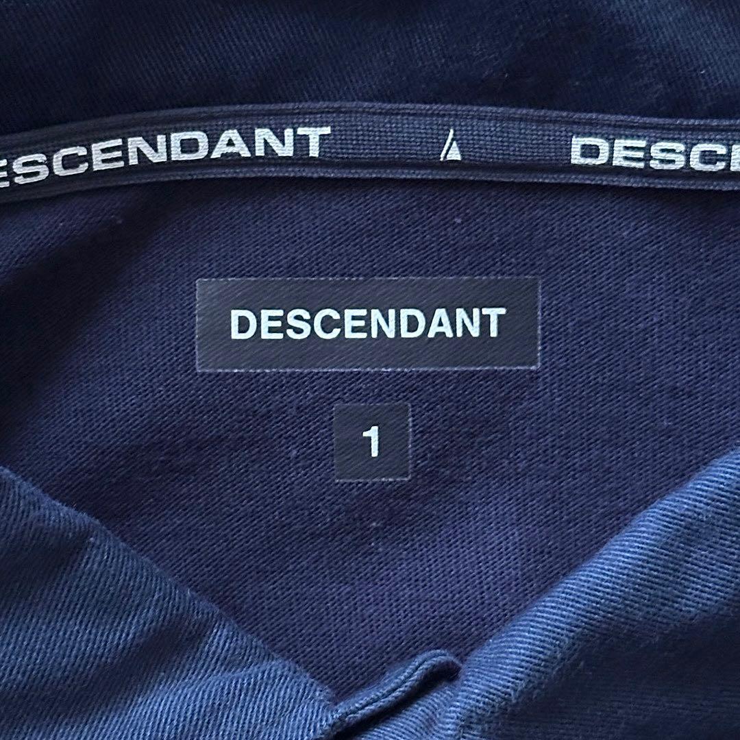 DESCENDANT CACHALOT POLO LS ロング ポロシャツ S