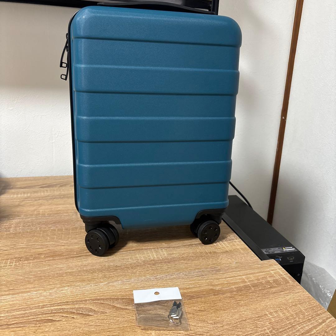 無印良品　キャリーケース　19L ブルー　美品より　最安値