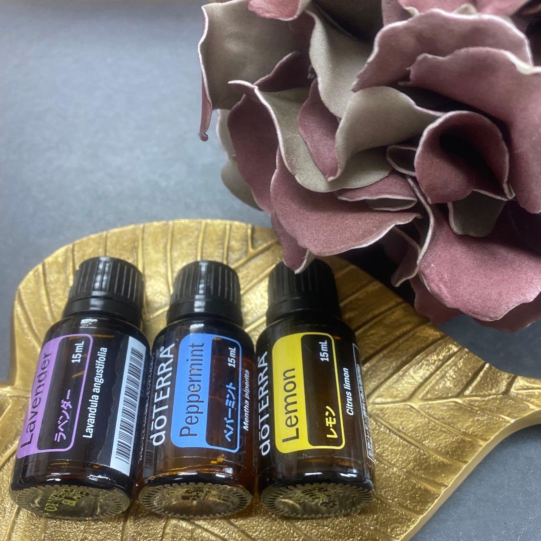 とりっぴ〜様　【新品 】ドテラ人気のエッセンシャルオイル15ml 3点セット