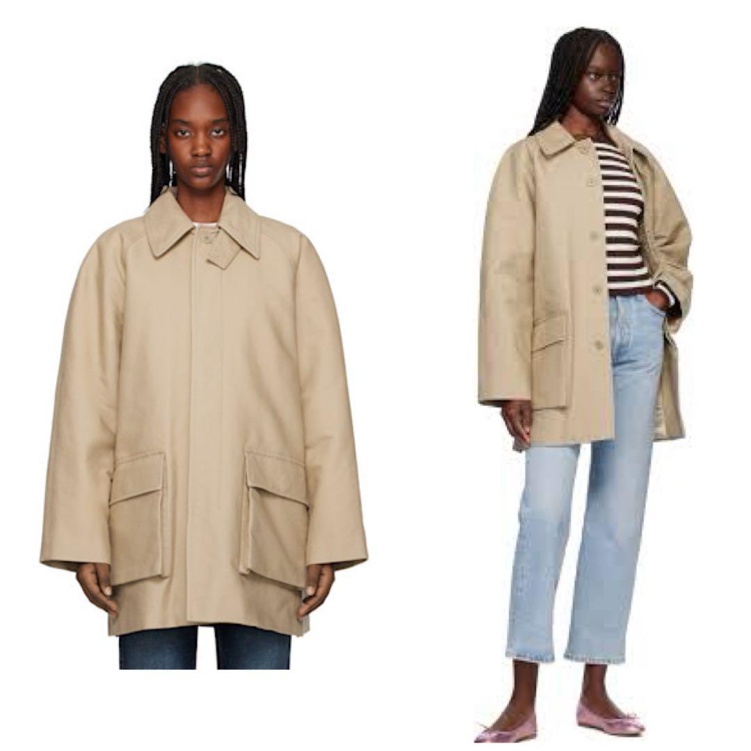 未使用 13万 FILIPPA K ジャケット コート 2025 ベージュ 34