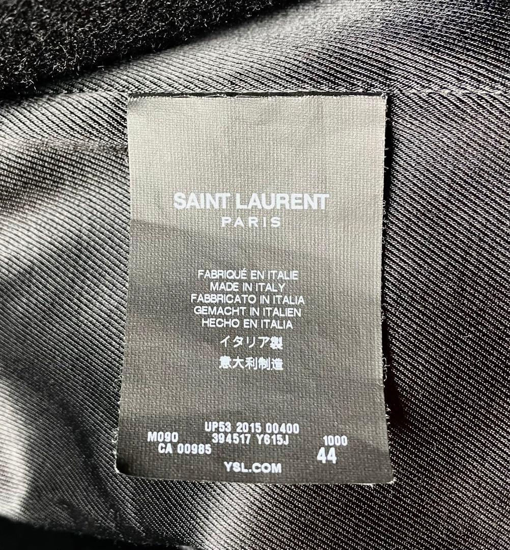 サンローランパリ 15AW クラシックキャビン チューブPコート　エディスリマン