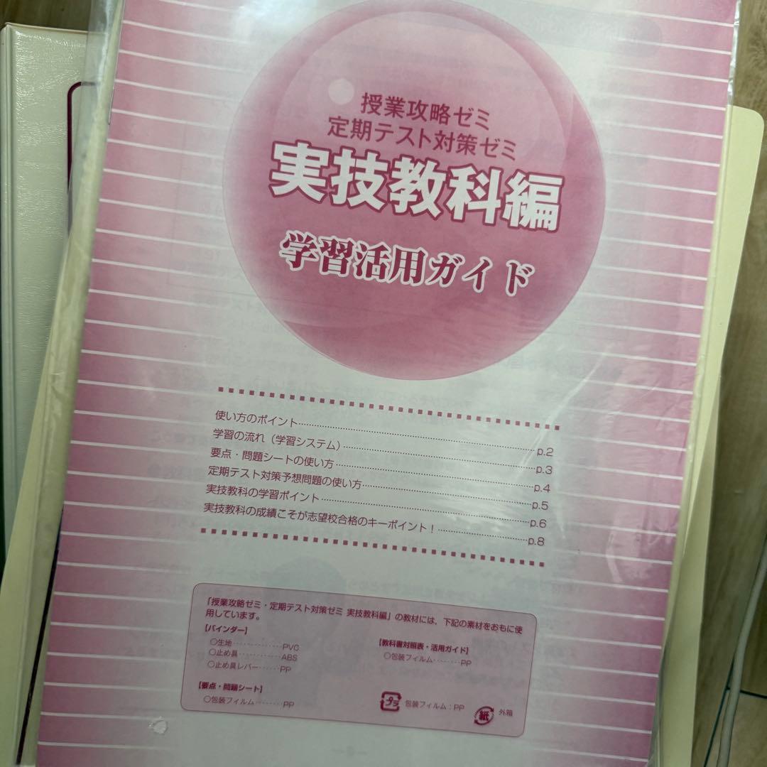 エープラス 高校受験合格ゼミ 国語 英語 社会 理解 実技教科教材付 新品未使用