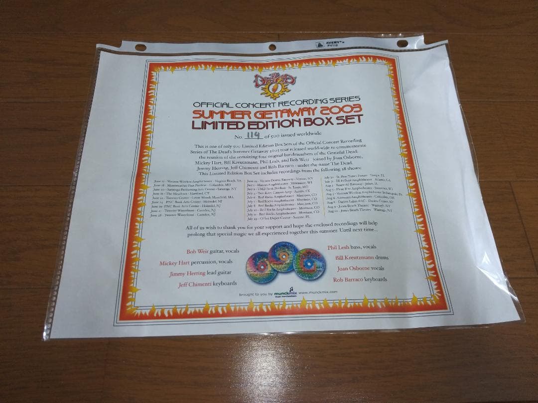 DEAD BOX 2003 The Grateful Dead CD98枚組