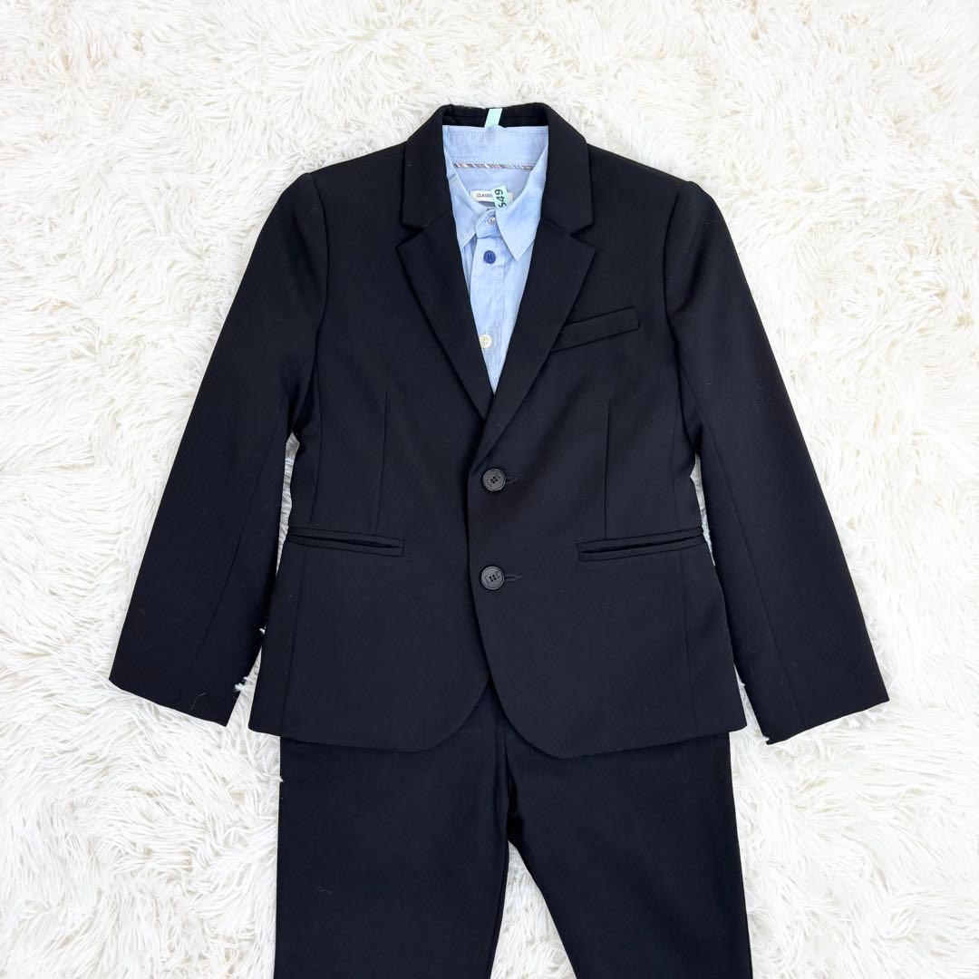 ポールスミス 120cm 3点セット　スーツ セットアップ 黒