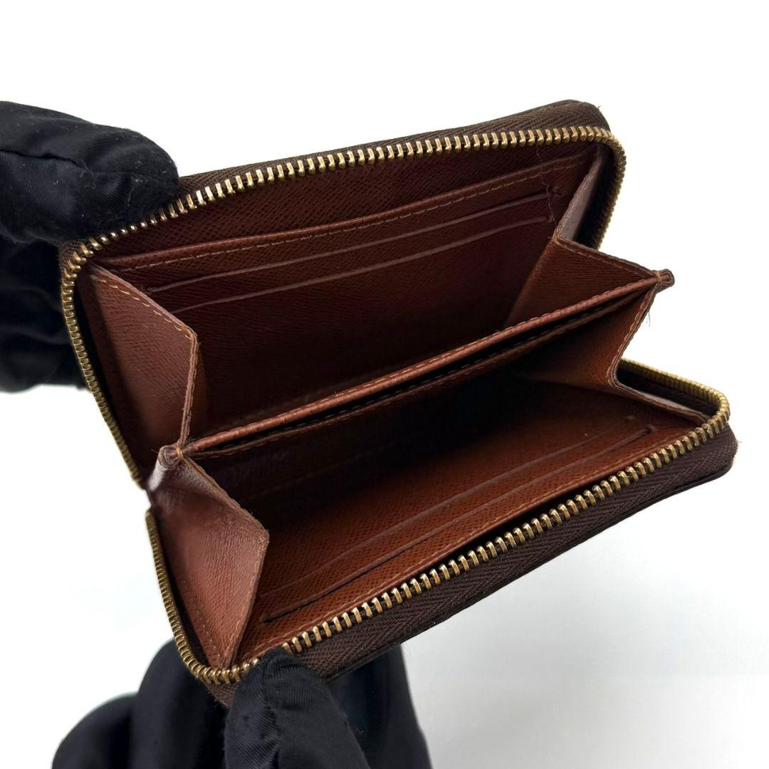 良品 ルイヴィトン モノグラム ジッピーパース 小銭 財布 ラウンドジップ