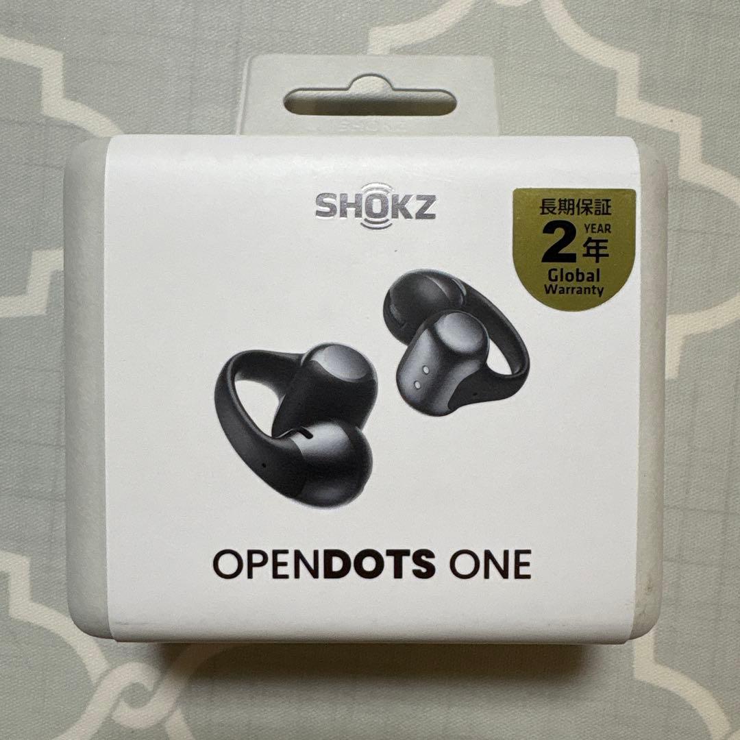 【新品・未開封】SHOKZ OPENDOTS ONE ブラック