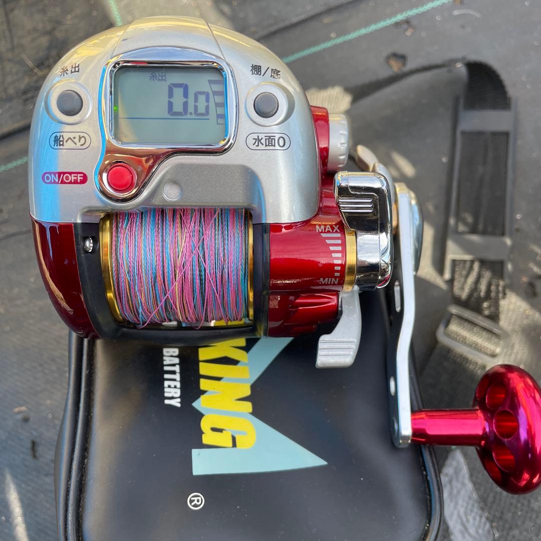 ぱ*だ様 POLARIS X 300R 電動リール、自作コード【中古品】説明書、