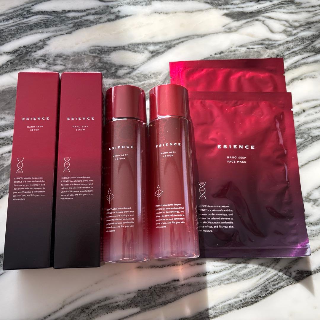ESIENSEナノシープセラム　ローション　マスク