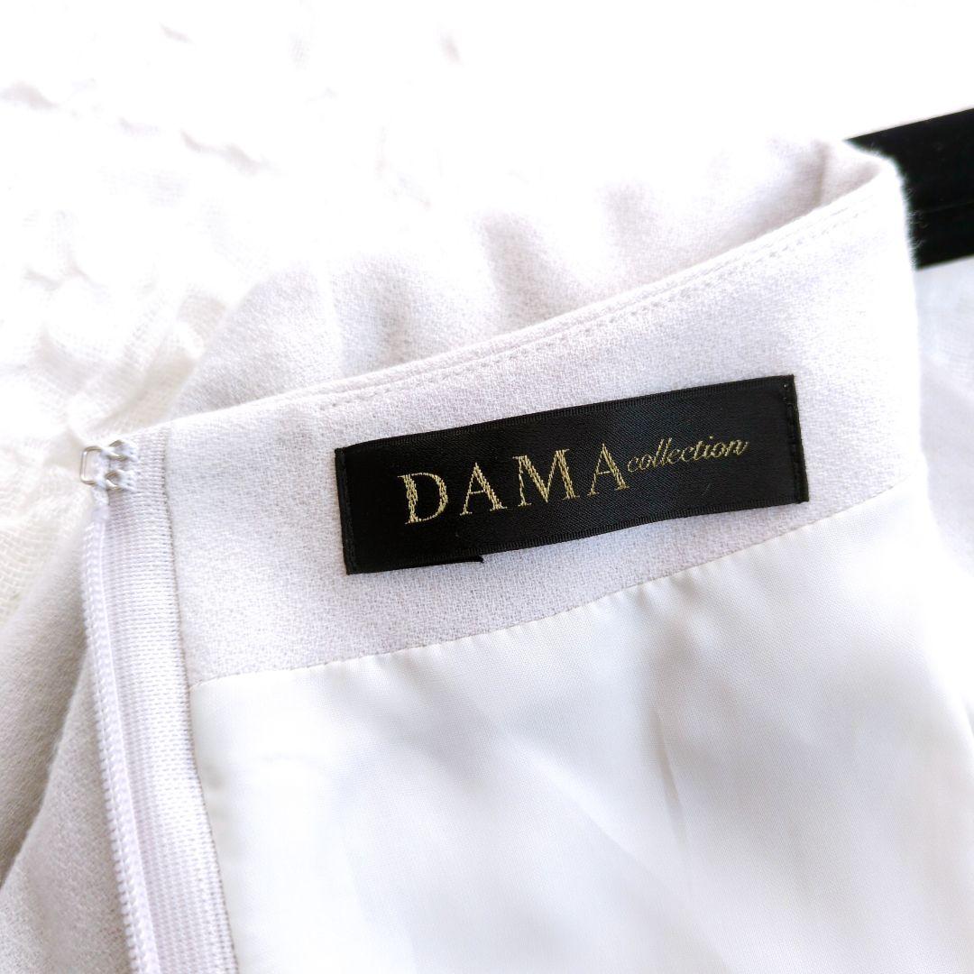 【タグ付き】DAMA collection　ジョーゼットワンピース　大きいサイズ