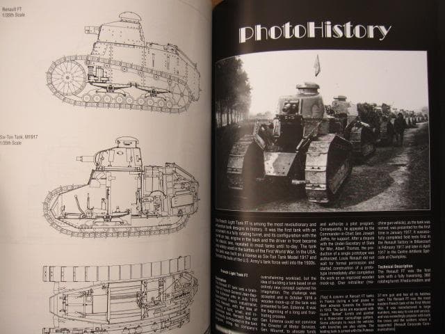 洋書 French Light Tank Renault FT & U.S. Six
