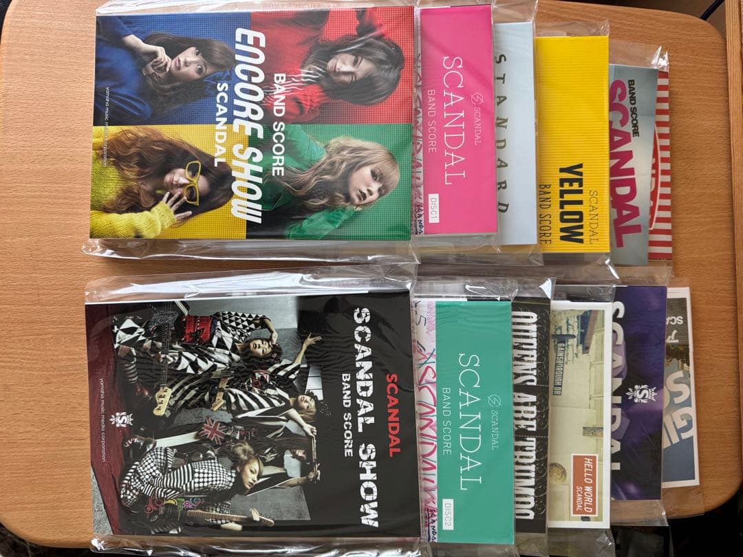 【未使用】scandal バンドスコア他　12冊セット