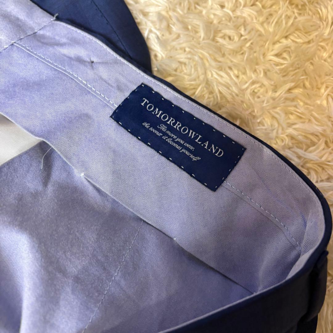 【最高級】トゥモローランド ゼニア スーツセットアップ ネイビー　チェック