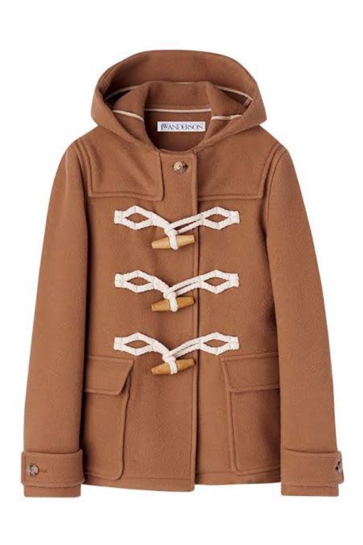 [美品]JWAnderson ブラウン ダッフルコート