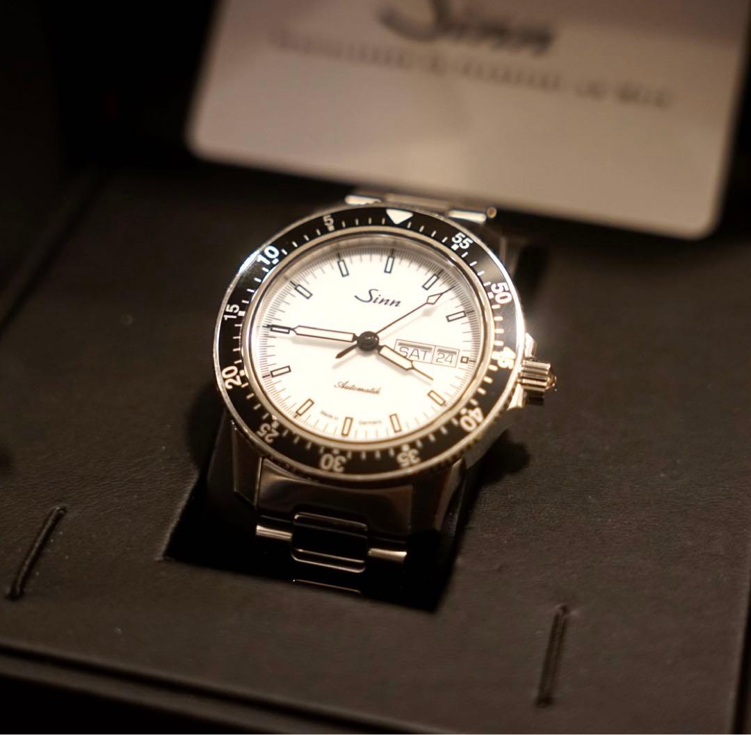 w.small Sinn 104 時計 ホワイト 白 ジン