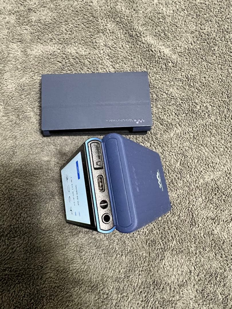 SONY NW-A306デジタルオーディオプレーヤー ブルー　カバー付き