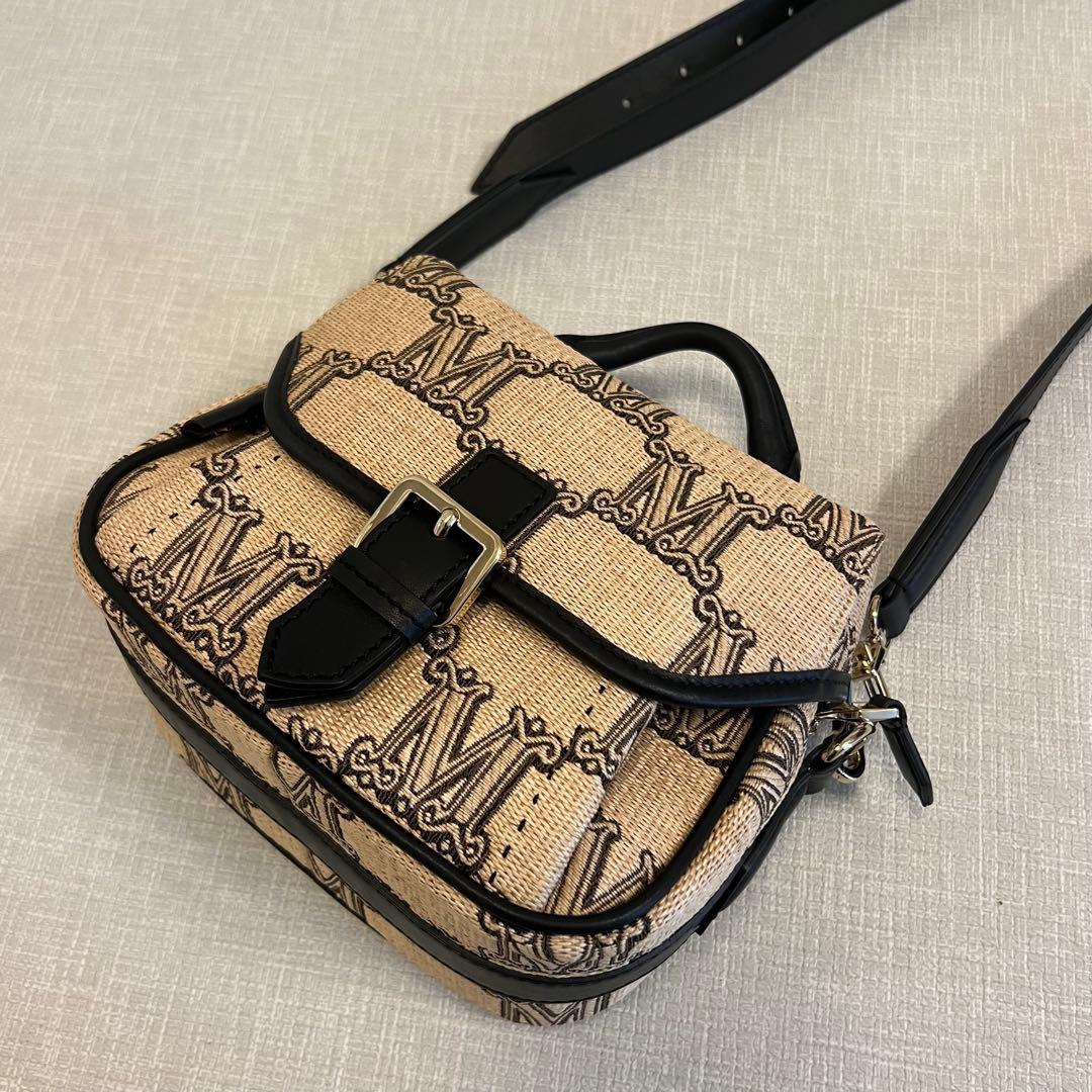 新品未使用 Max Mara マックスマーラ カゴバッグ クロスボディバッグ