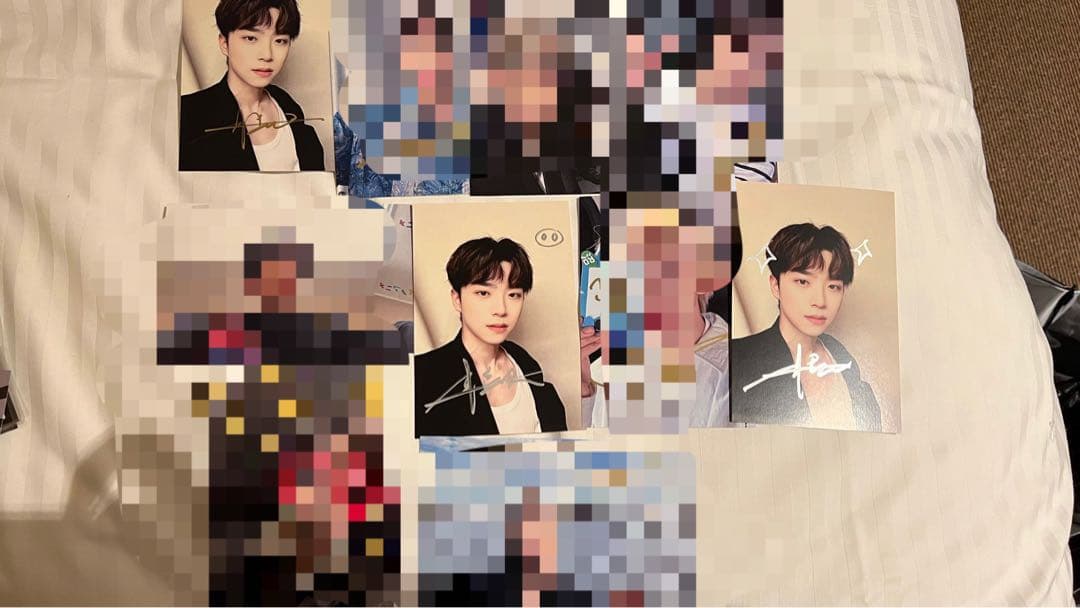 into1 张嘉元 直筆サイン ポストカード