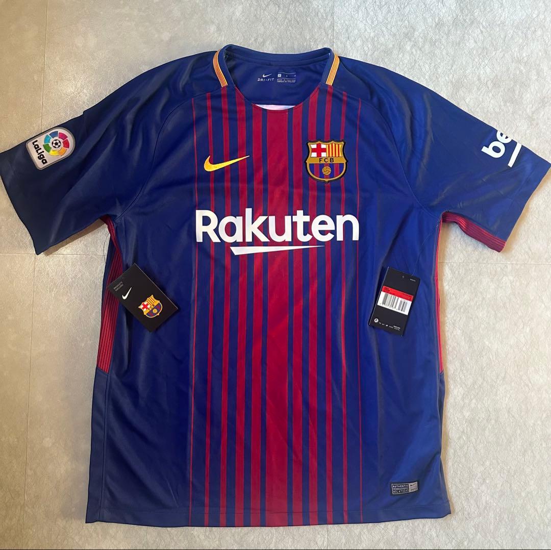 新品タグ付き 17-18ホームバルセロナL サイズ