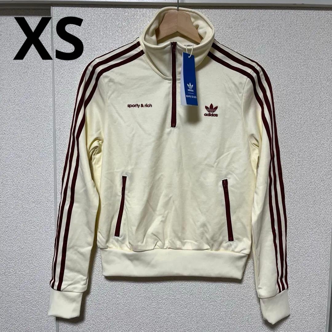 新品 ADIDAS sporty&rich ハーフジップ ジャージ XS