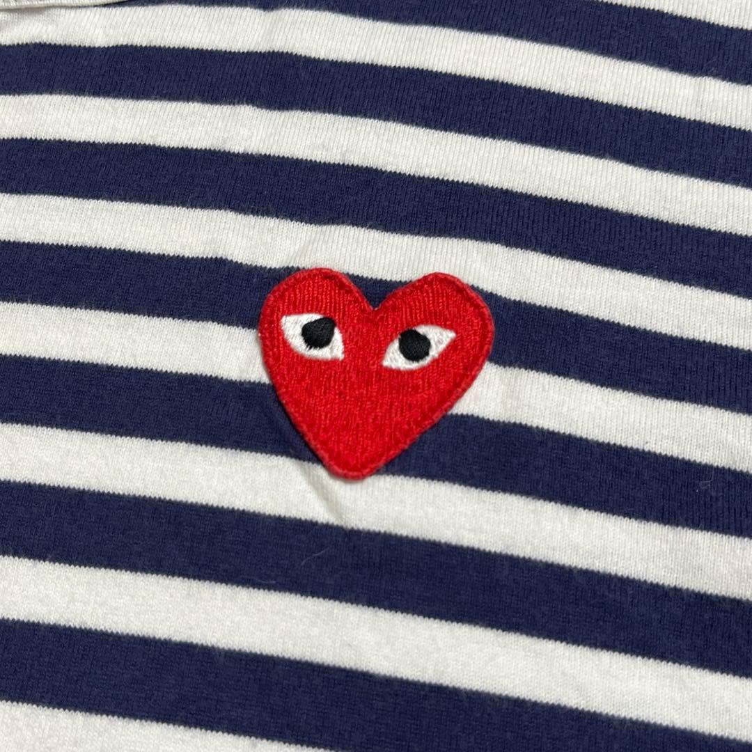 PLAY COMME des GARÇONS 長袖Tシャツ カットソー ボーダー