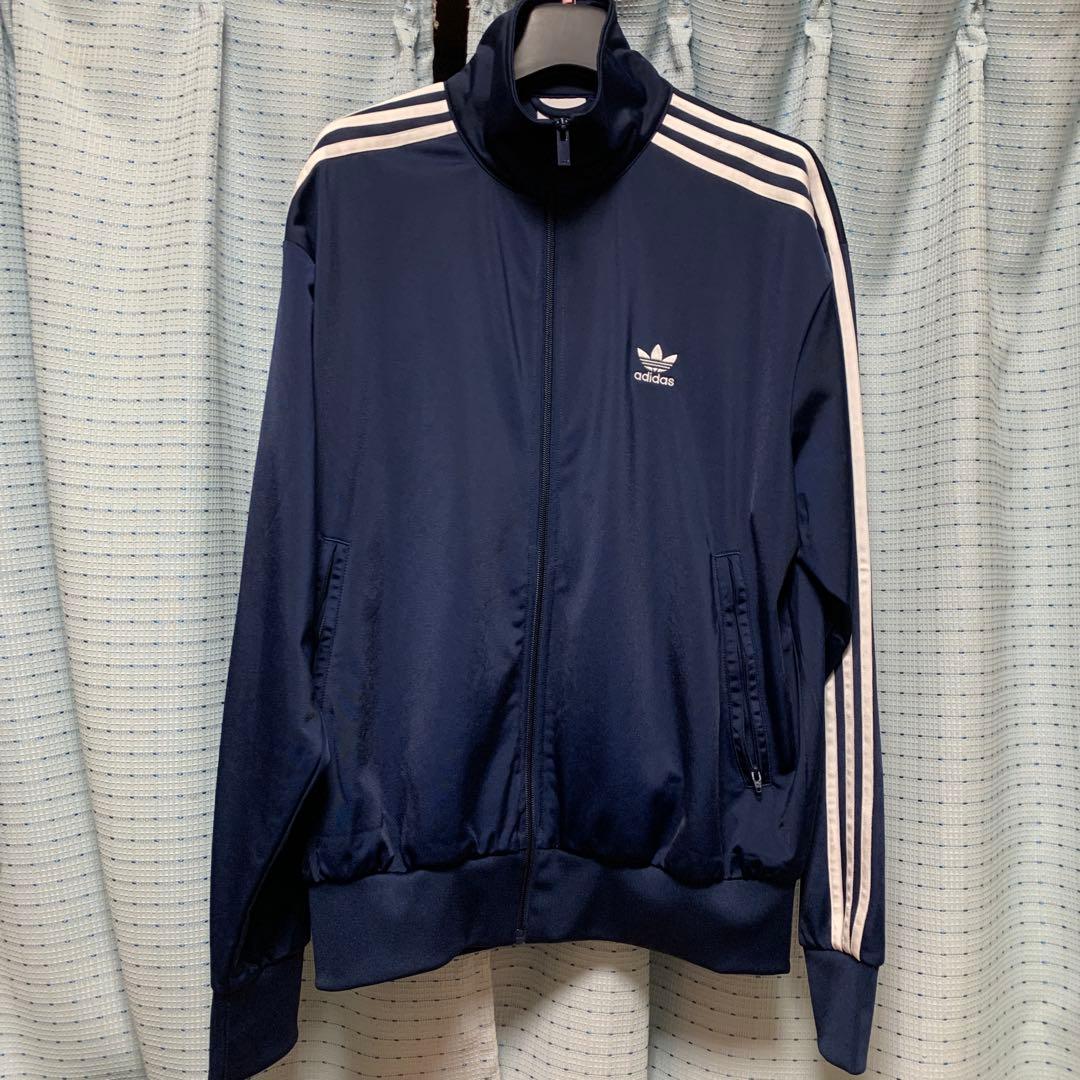 adidas トラックジャケット ネイビー O