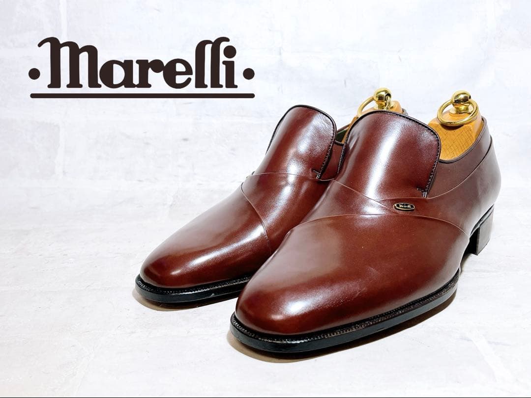【未使用】marelli ローファー ヴィンテージ マッケイ製法 24.5EEE