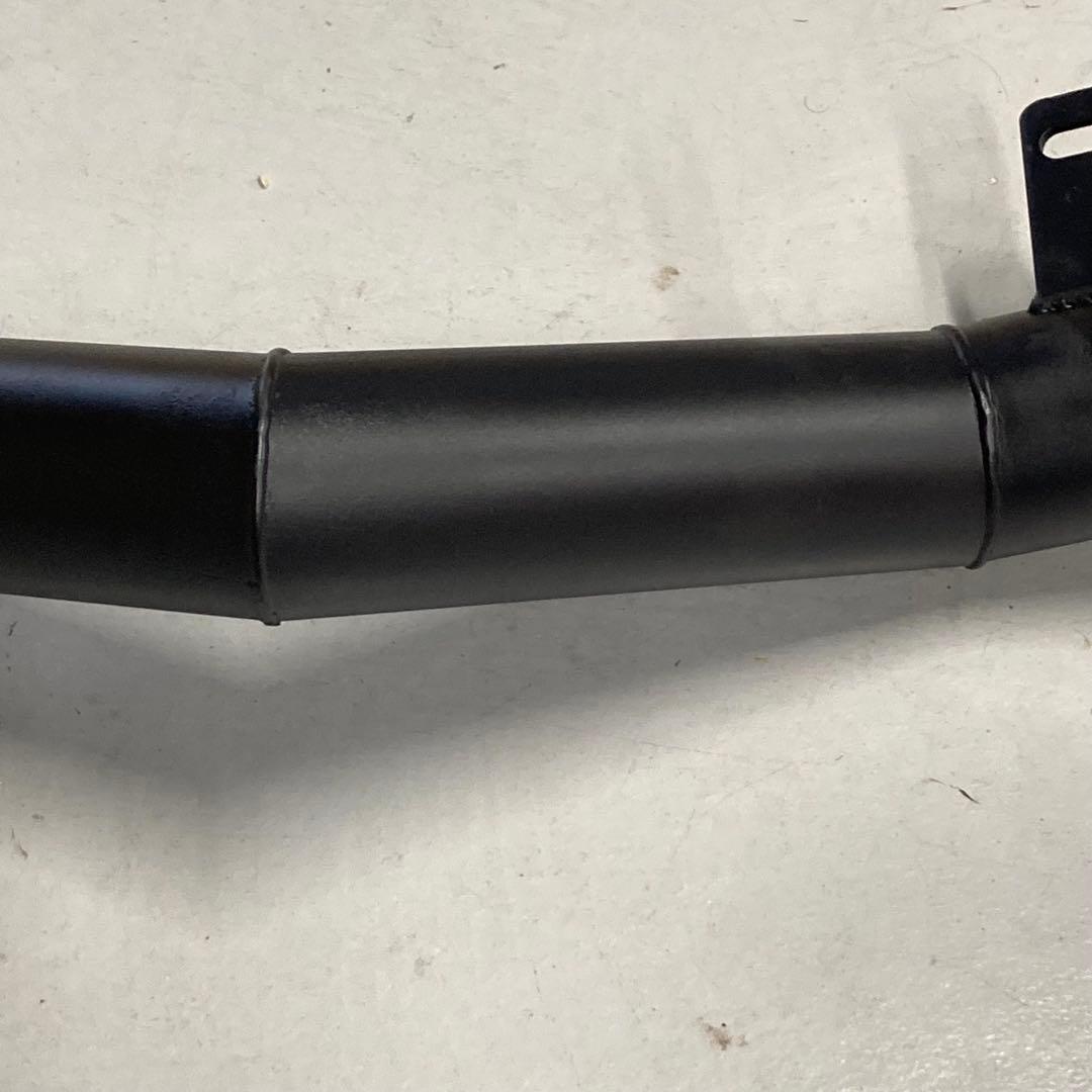 PRETTY RACING製 エイプ50 APE50 ショート管 黒 マフラー