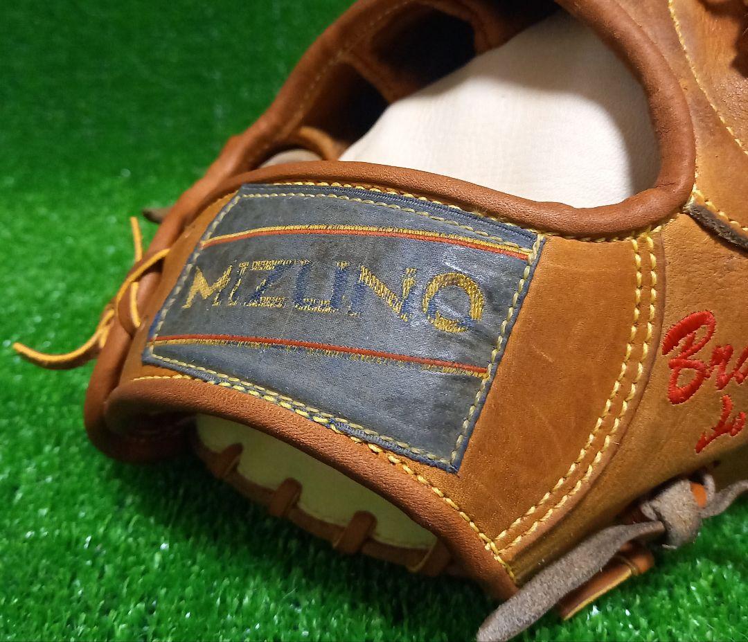 美津濃ワールドウィン硬式グローブ阪急ブレーブス山口高志投手刺繍入り、赤カップ