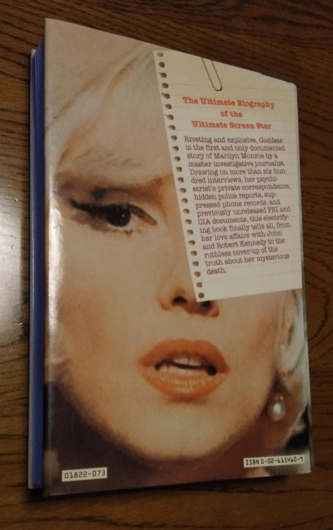 マリリン・モンロー「GODDES」初版