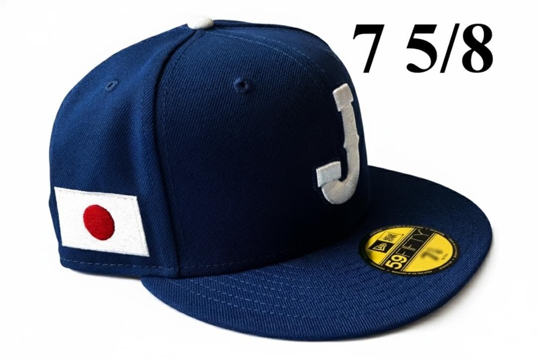 WBC 2026 侍ジャパン Jロゴ サムライブルー 59FIFTY 7 5/8