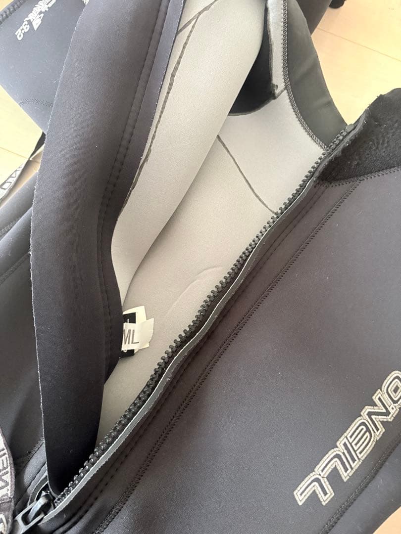 O'Neill シーガルウェットスーツ 半袖 ブラック/グレー ＭＬサイズ