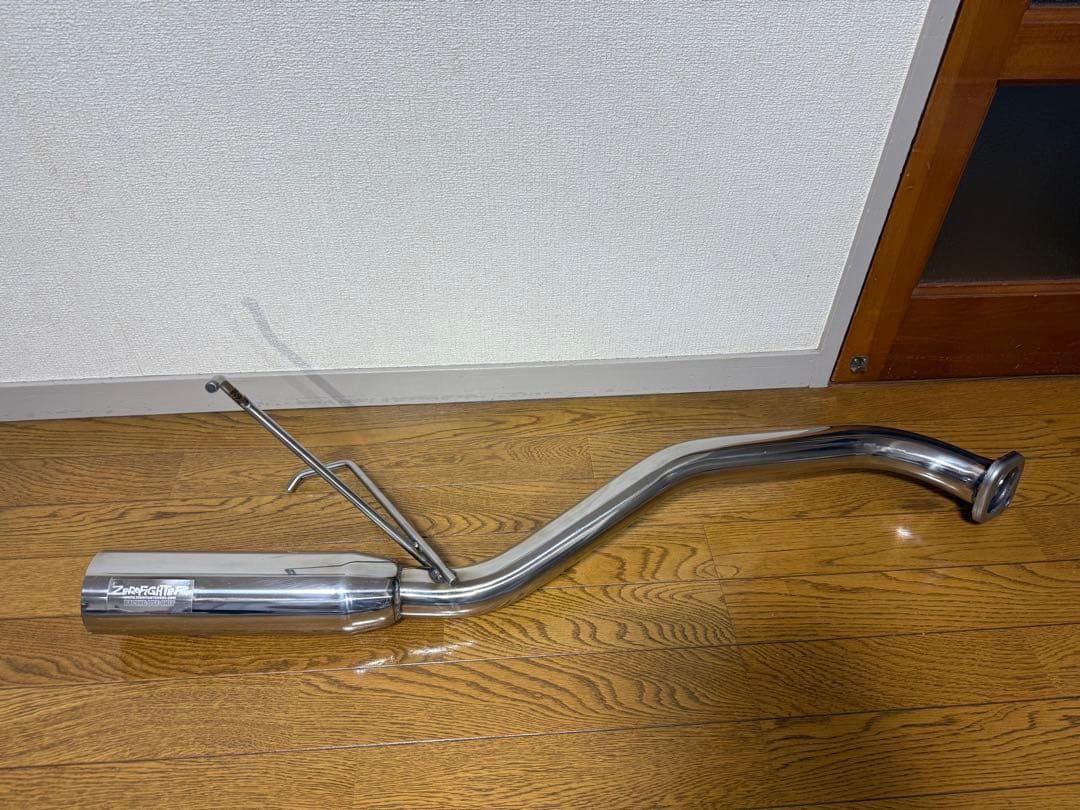gk5 フィット rs ゼロファイターストレートマフラー　リアピース