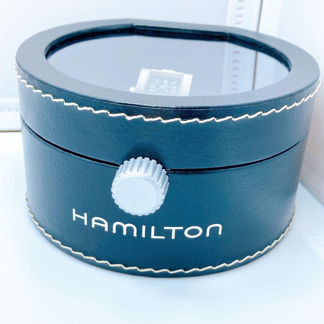 500 ハミルトン　グラマシー　000003 デイト　スクエア　腕時計　希少