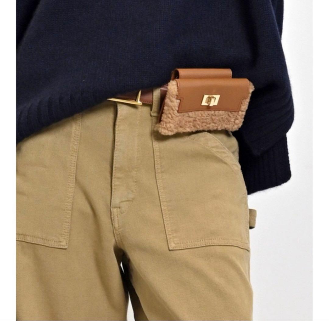 【未使用】GOOD GRIEF!/グッド グリーフ　ボアコンパクトケースチェーン