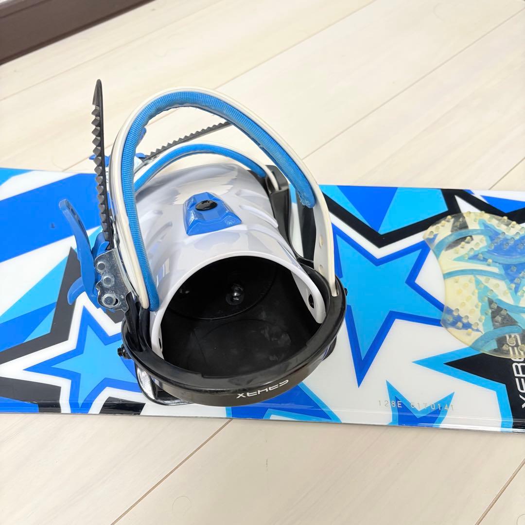 XERES スノーボード 128cm ビンディング付　セット 初心者向け　キッズ