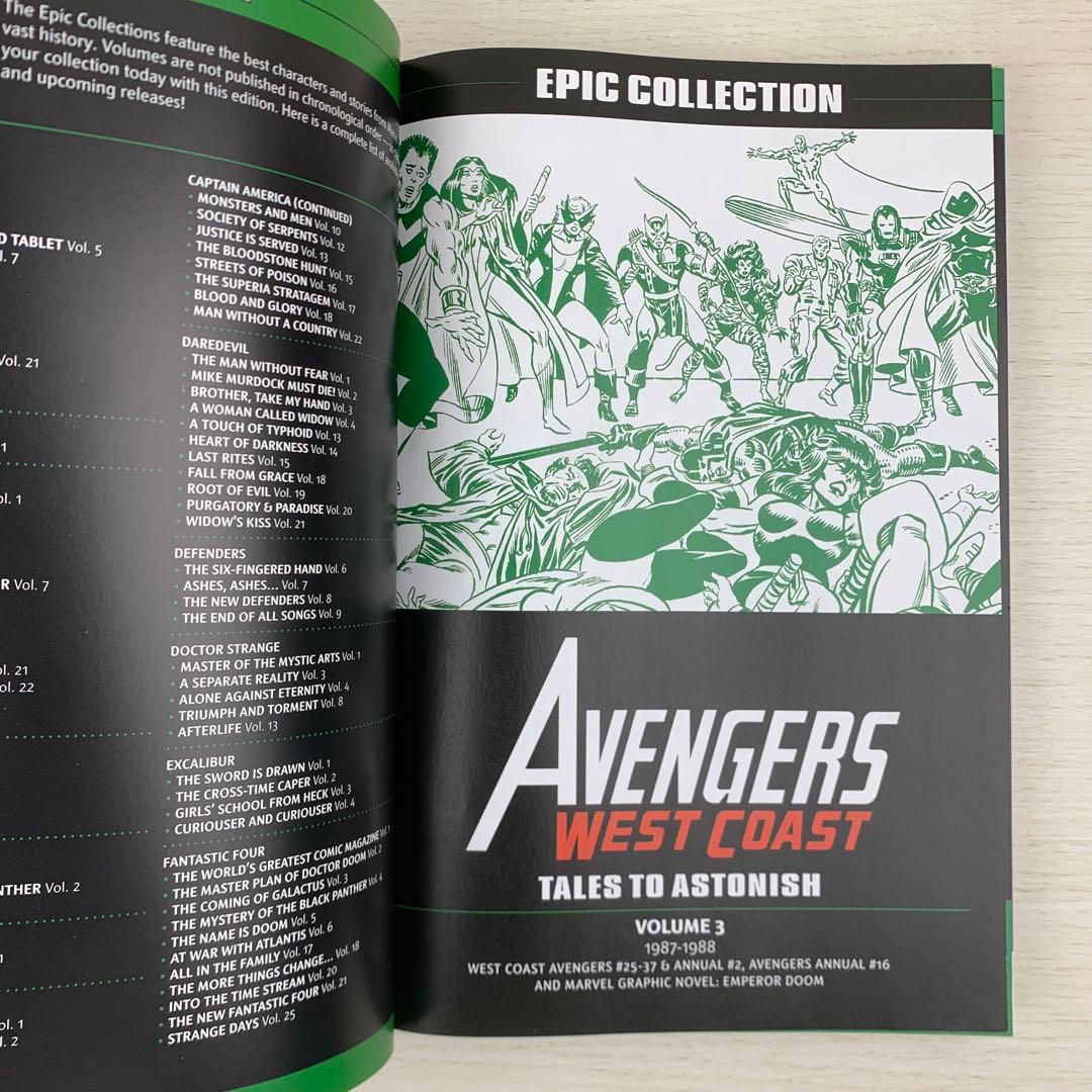 洋書 AVENGERS WEST COAST TALES TO ASTONISH