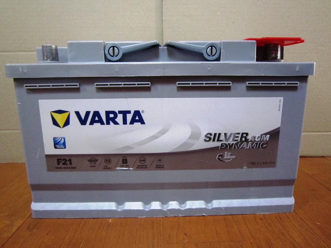 【たーち】VARTA 580-901-080 F21 AGMバッテリー