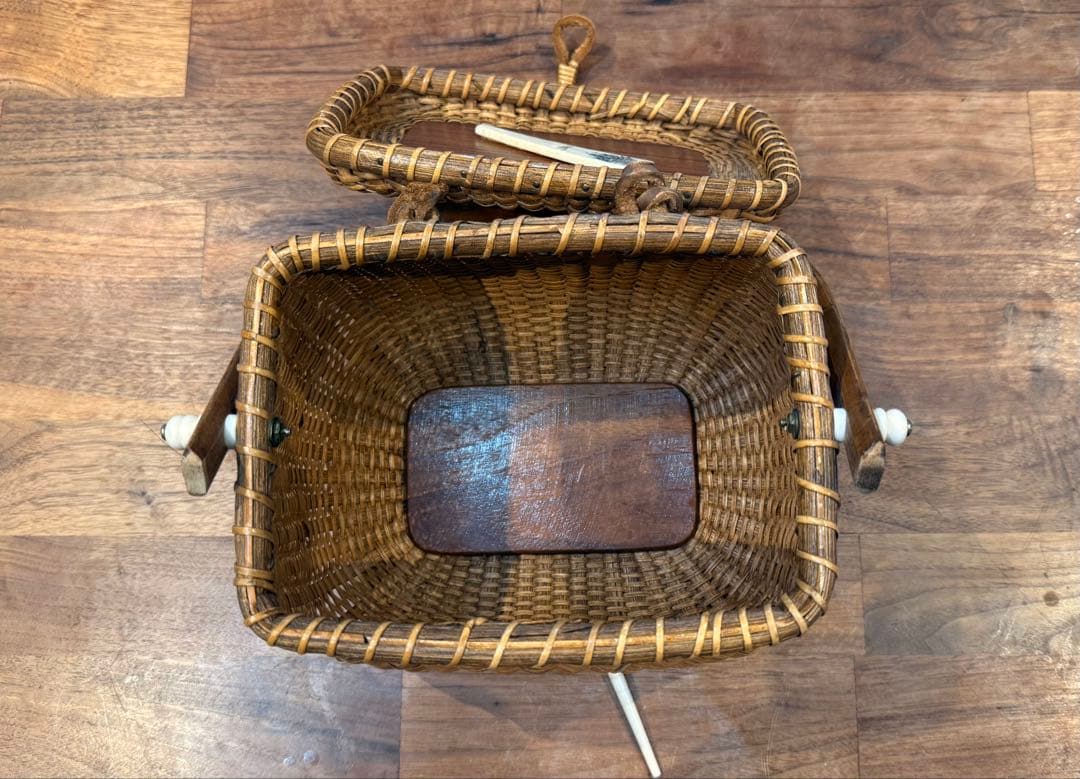 Vintage nantucket basket ナンタケットバスケット　USA