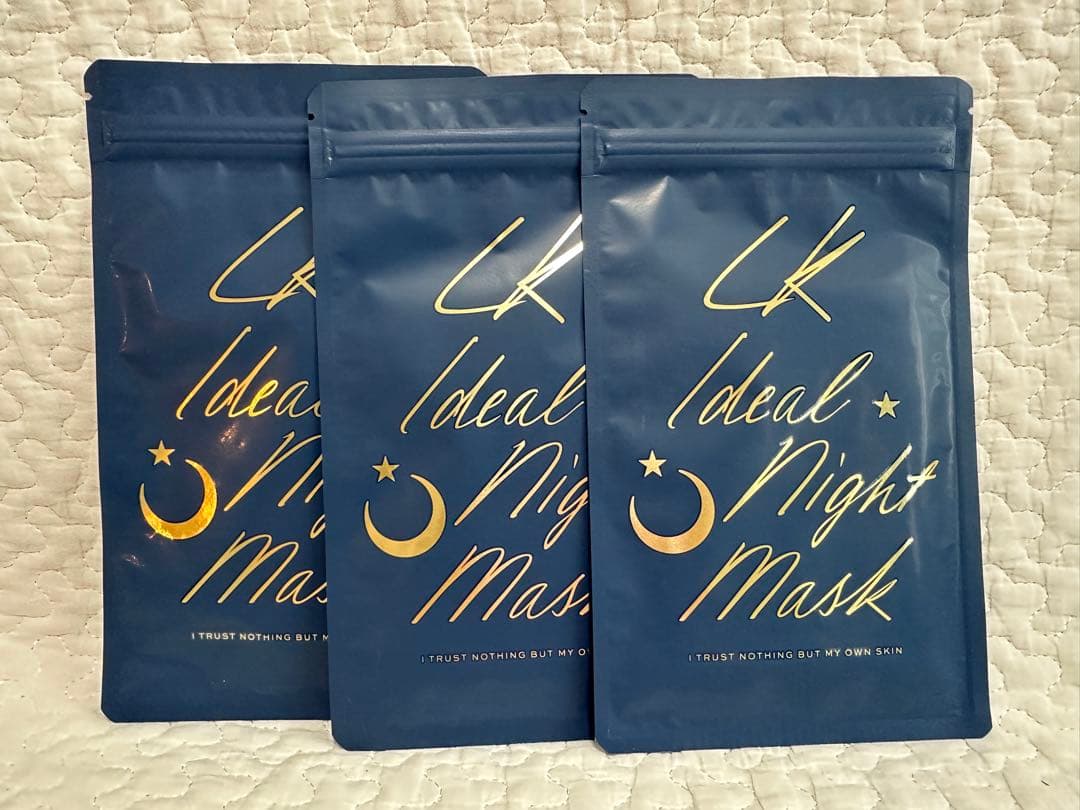 LK Ideal Night Mask フェイスシート　5シート入り×３袋