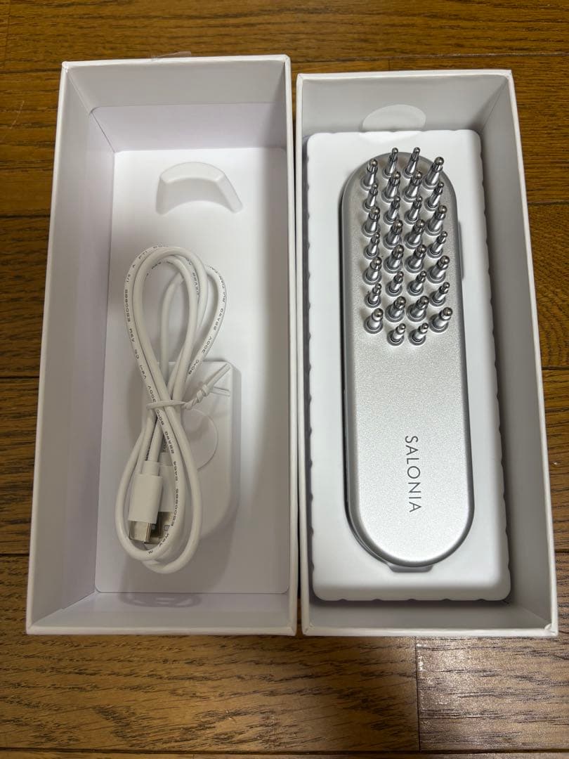 SALONIA EMSリフトブラシ 美顔器 電気ブラシ