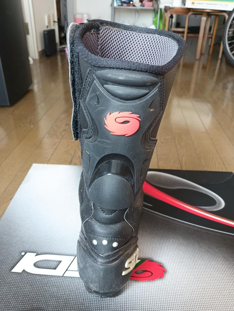 SIDI　バイク用　レーシングブーツ　ブラック