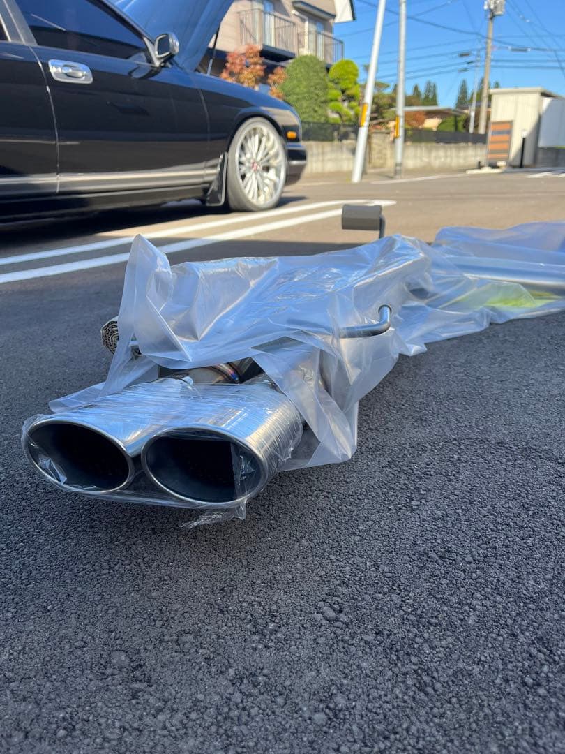 ゆう32シーマ　V8 バスターユーロ新品マフラー