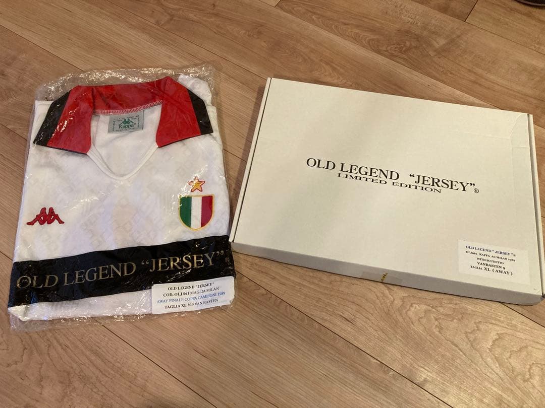 88/89 ACミラン ファンバステン イタリア製 チャンピオンズカップ決勝