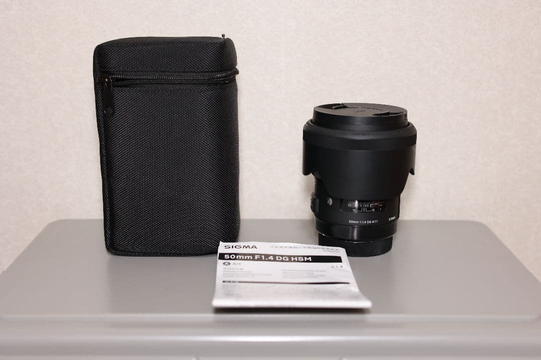 未使用に近い シグマ 50mm F1.4 DG HSM Art キヤノン用