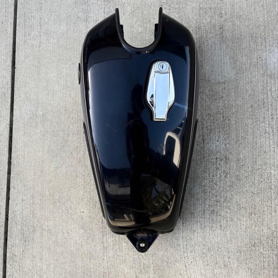 ヤマハ SR400 純正 タンク ブラック/グレー