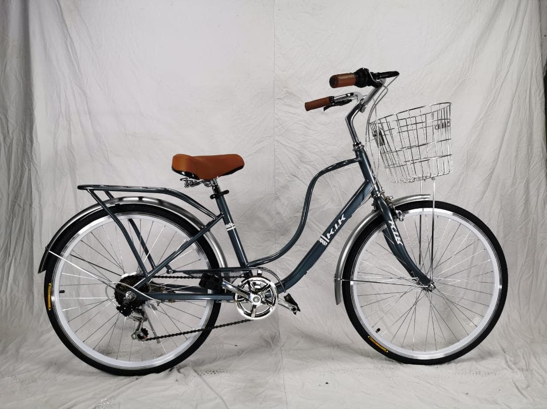 在庫処分超お得 新品KF24 自転車 シティサイクル シマノ製7段12