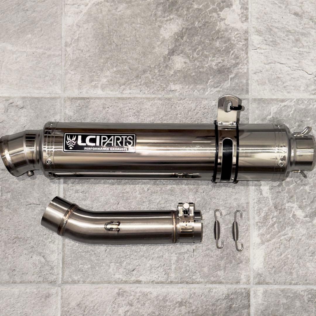 CB400SF NC42 LCI製 ラウンドステンレス スリップオン マフラー