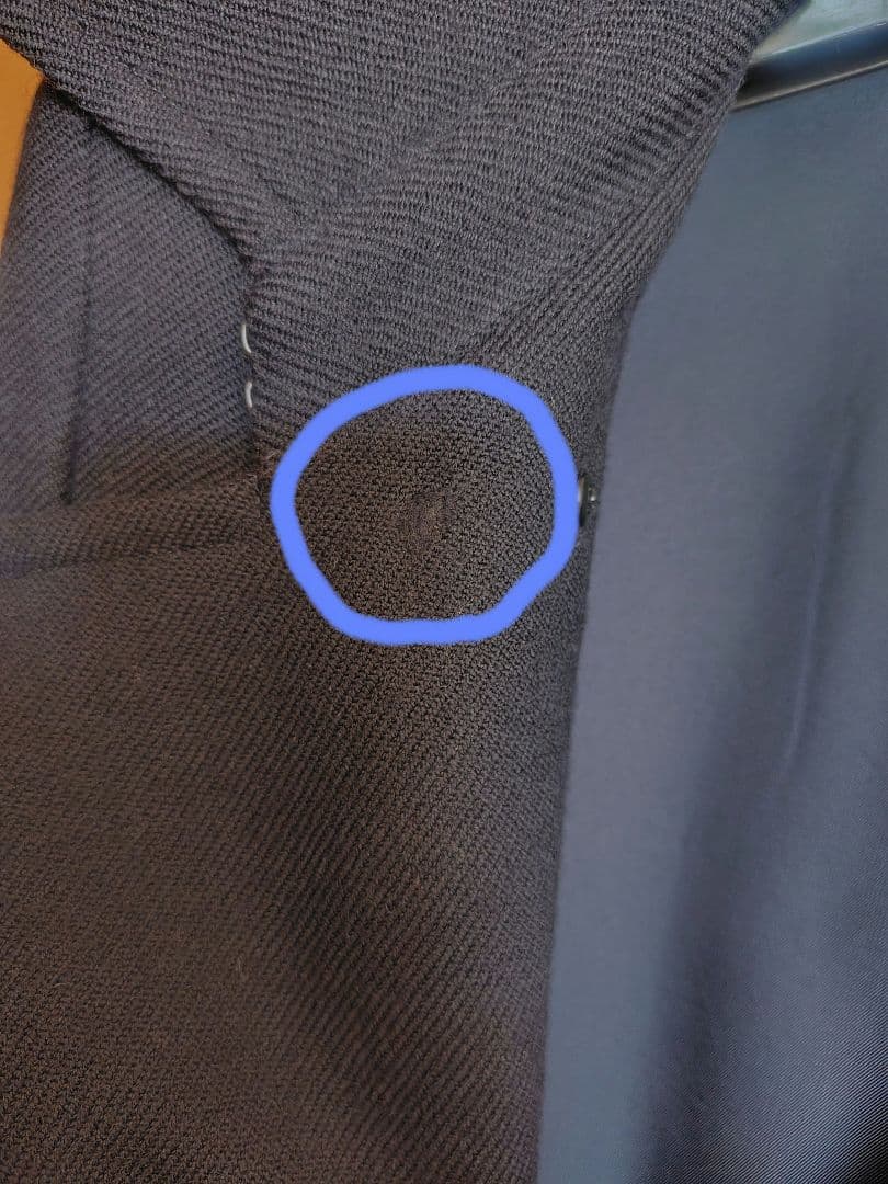 G*️様 ワイズ Y's ウール トレンチコート M ダークネイビー 中厚手 レ