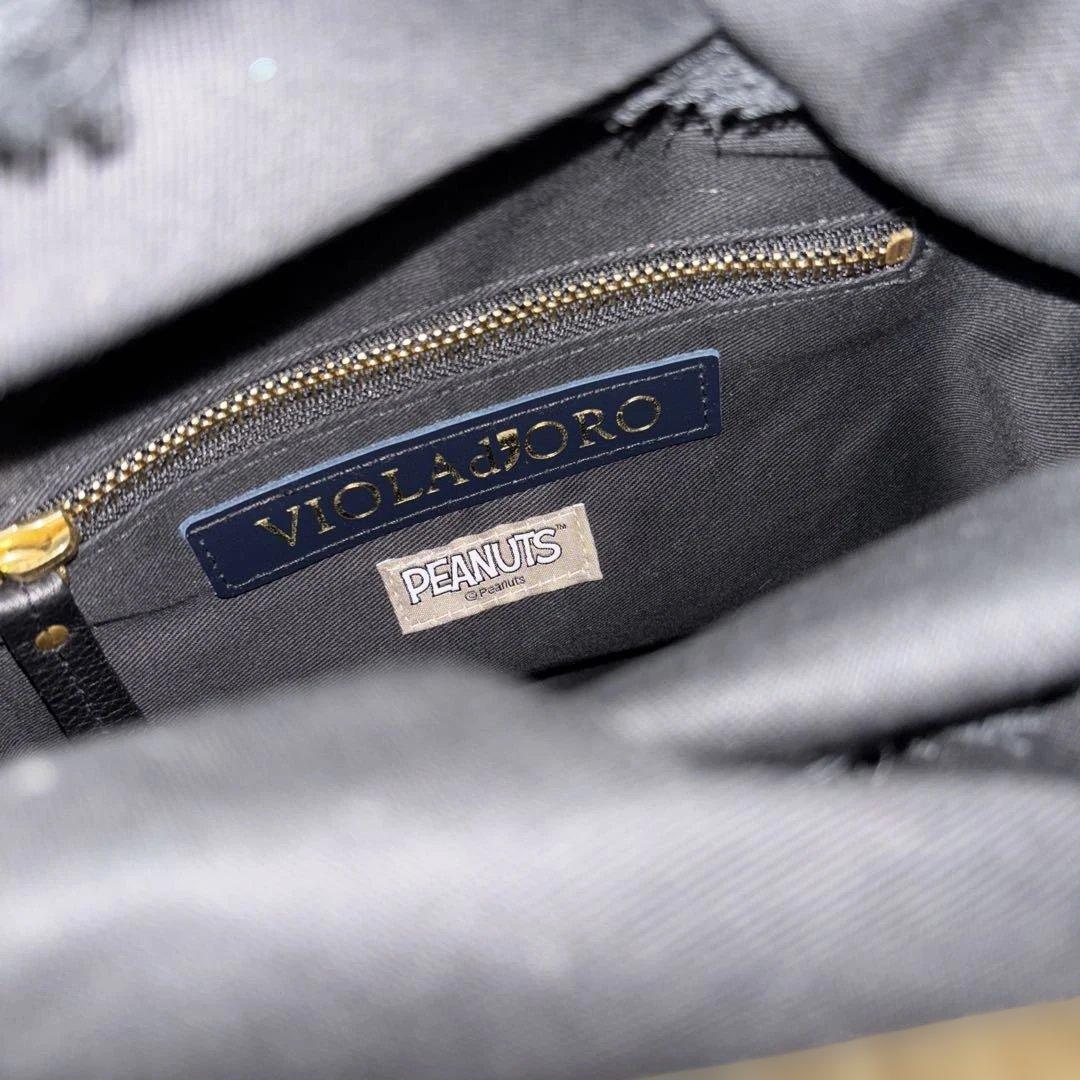 最終値下げ　ヴィオラドーロ　スヌーピー 天然素材　アバカ　ラウンドかごバッグ