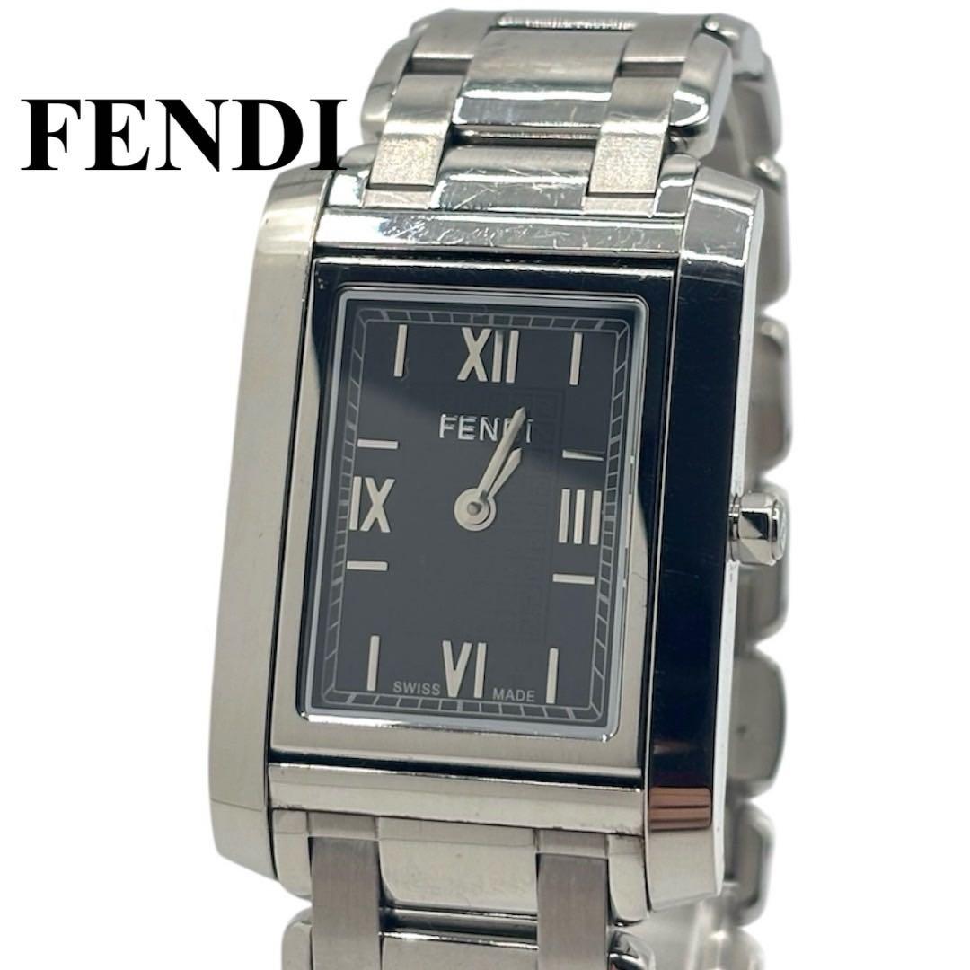 【美品 電池交換済み】FENDI フェンディ7600M レディース　クォーツ式